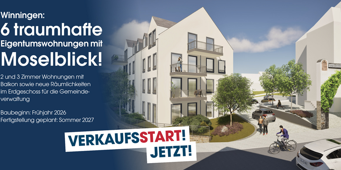 Winningen: 6 traumhafte Eigentumswohnungen mit Moselblick